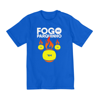 Nome do produto Camiseta Infantil (10 a 14) - Fogo no parquinho