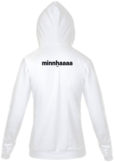 Nome do produto Moletom com Zíper - Minnhaaaa