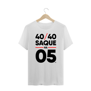 Nome do produto Camiseta  Plus Size - 40 a 40