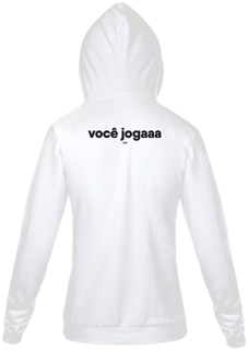 Nome do produto Moletom com Zíper - Você jogaaa