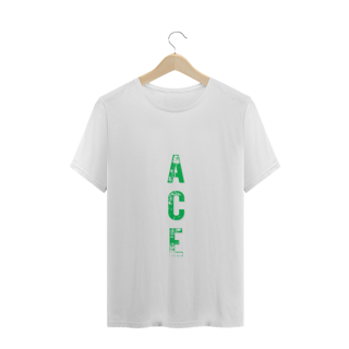 Nome do produto Camiseta ACE - Escrito Green