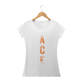 Nome do produto Camiseta ACE - Escrito Orange