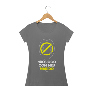 Nome do produto Camiseta Baby Long Estonada - Não jogo com meu marido