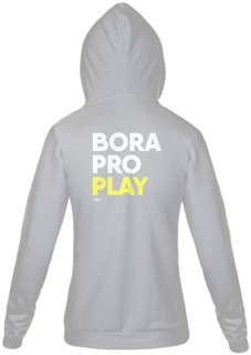 Nome do produto Moletom com Zíper - Bora pro Play