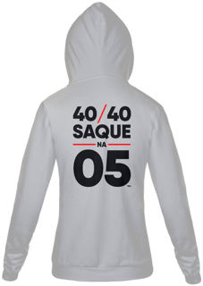 Nome do produto Moletom com Zíper - 40 a 40