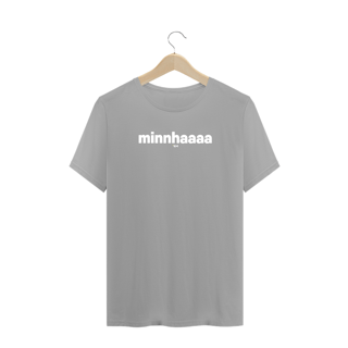 Nome do produto Camiseta Plus Size - Minnhaaaa