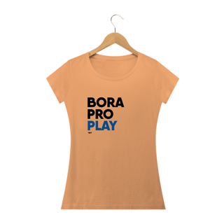 Nome do produto Camiseta Baby Long Estonada - Bora pro Play