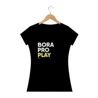 Nome do produto Camiseta Baby Long - Bora pro Play