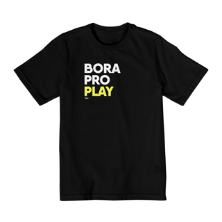 Nome do produto Camiseta Infantil (10 a 14) - Bora pro Play