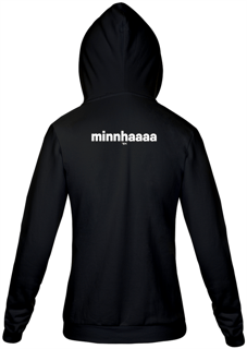 Nome do produto Moletom com Zíper - Minnhaaaa