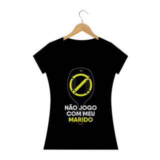 Nome do produto Camiseta Baby Long - Não jogo com meu marido
