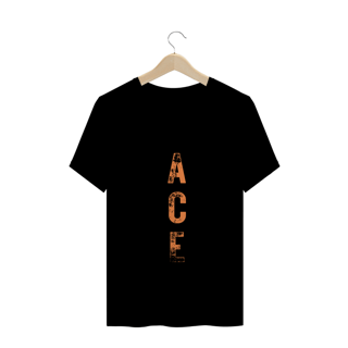 Nome do produto Camiseta ACE - Escrito Orange
