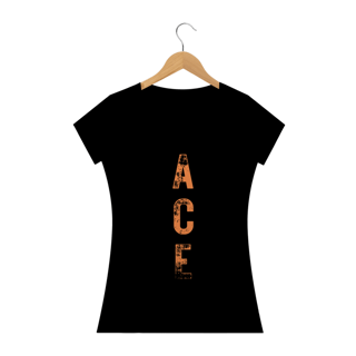 Nome do produto Camiseta ACE - Escrito Orange