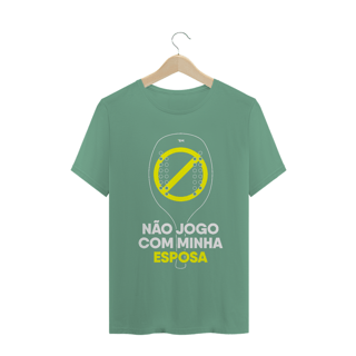 Nome do produto Camiseta Estonada - Não jogo com minha esposa