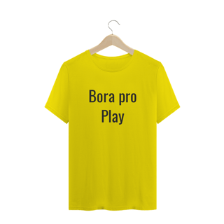 Nome do produto camiseta bora pro play