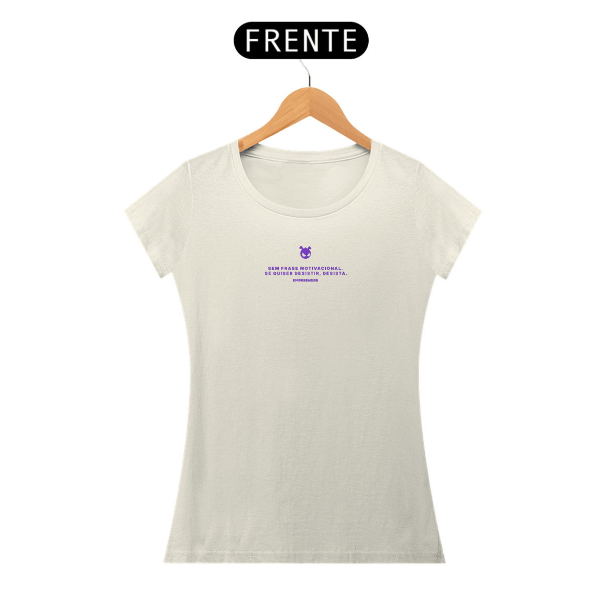 Nome do produto: Camiseta Se quiser desista - Pima