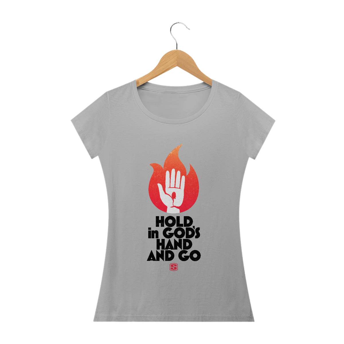 Nome do produto: Camiseta Baby Look God\'s Hand