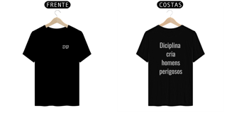 camisas para homens disciplinados