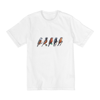 Nome do produto Camiseta Sporophilas | Infantil 10 a 14 anos