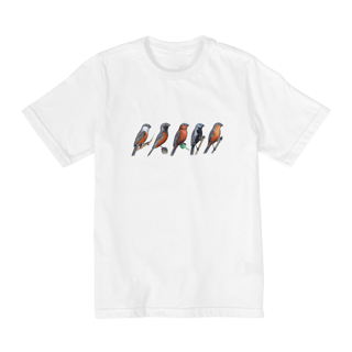 Nome do produto Camiseta Sporophilas | Infantil 2 a 8 anos
