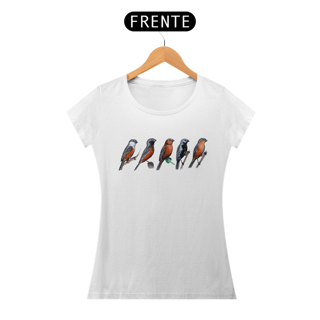 Nome do produto Baby Look | Sporophilas