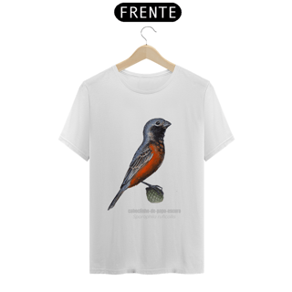 Nome do produto Camiseta Sporophila ruficollis
