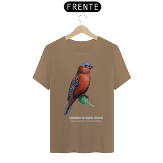 Nome do produto Camiseta Sporophila cinnamomea