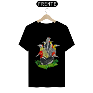 Nome do produto Camiseta | Família Picidae (pica-paus)