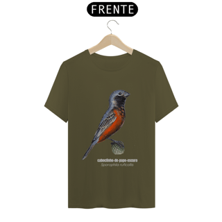 Nome do produto Camiseta Sporophila ruficollis