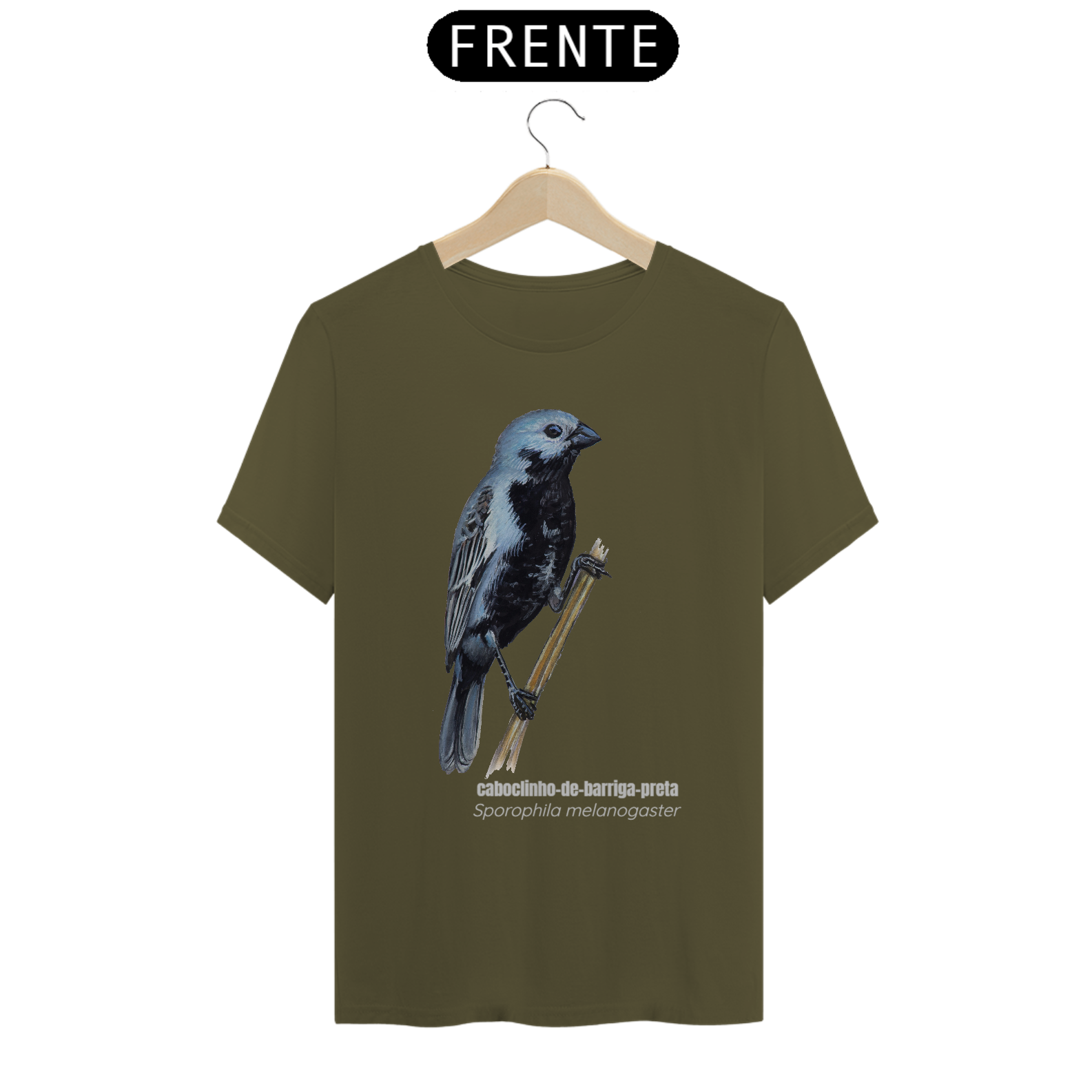 Camiseta Sporophila melanogaster