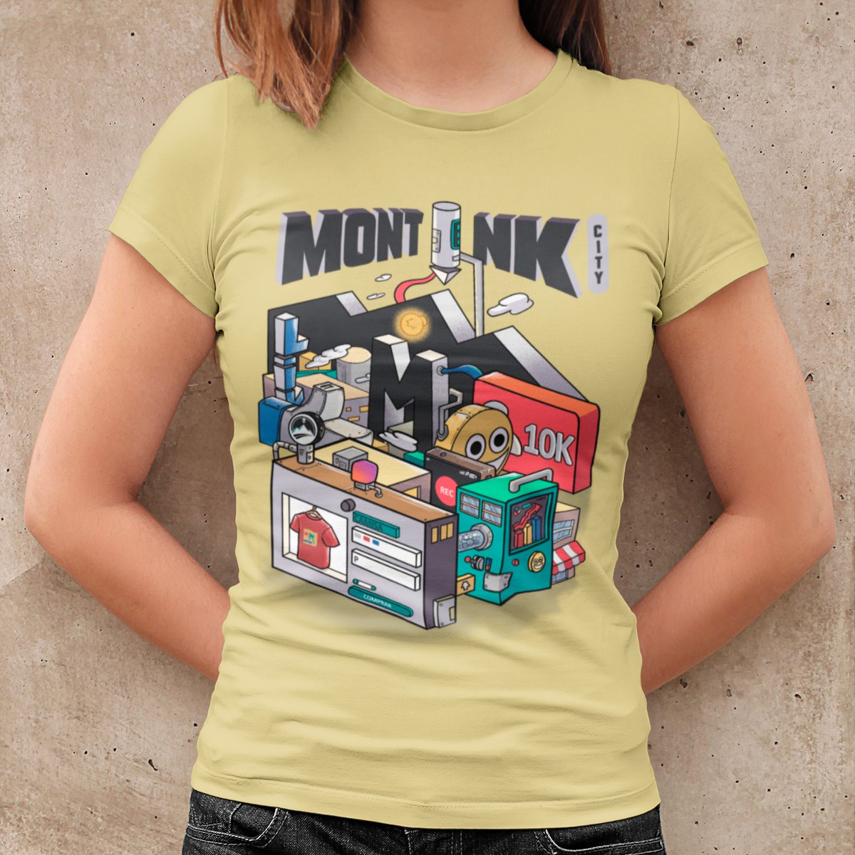 Nome do produto: Montink City - Baby Long Estonada