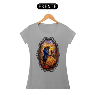 Nome do produtoA Bela e a Fera - Baby Look