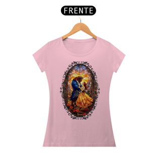 Nome do produtoA Bela e a Fera - Baby Look