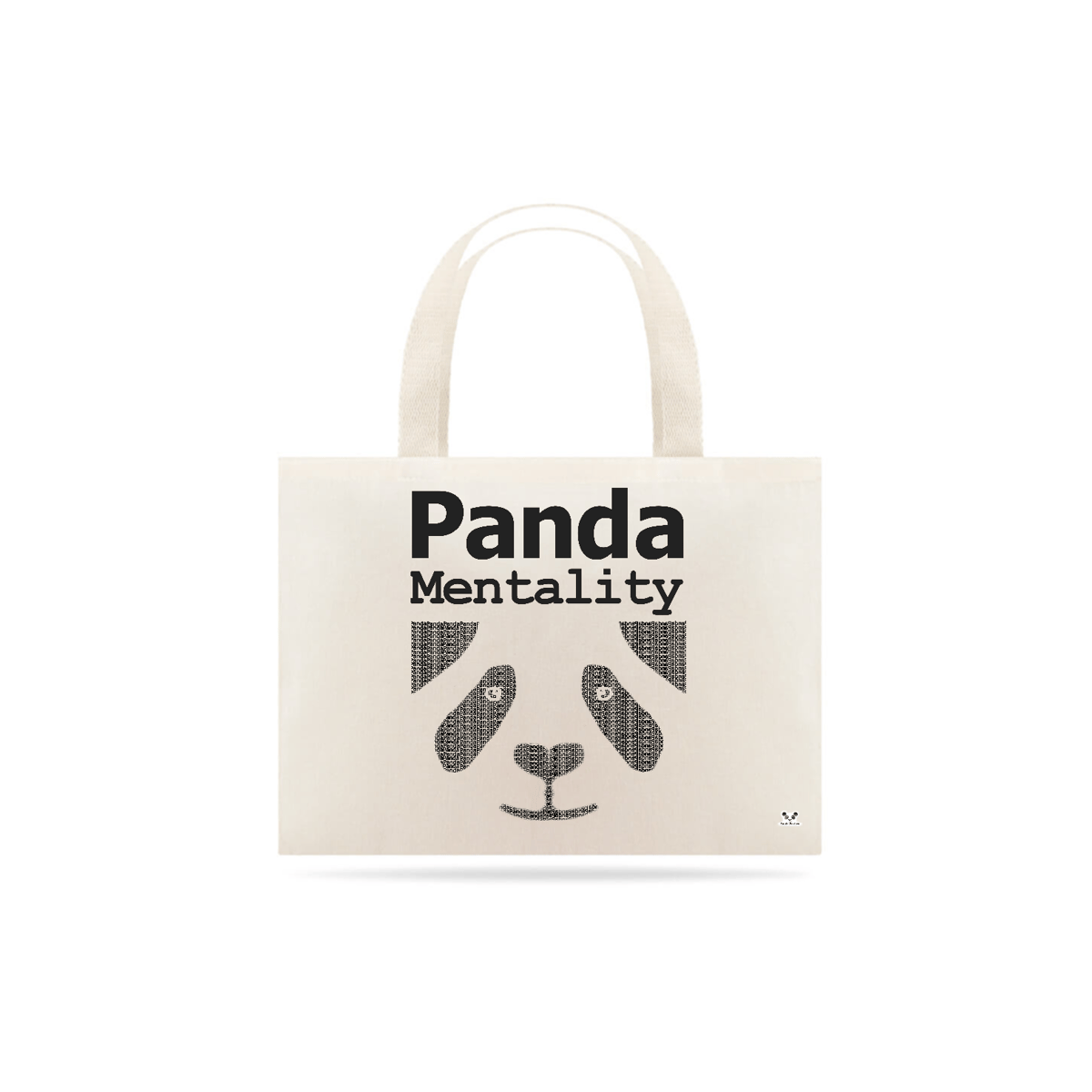 Nome do produto: Eco Bag / Panda Mentality (grande)