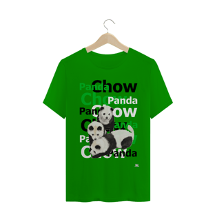 Nome do produto Camiseta / Panda Chow Chow (colors)