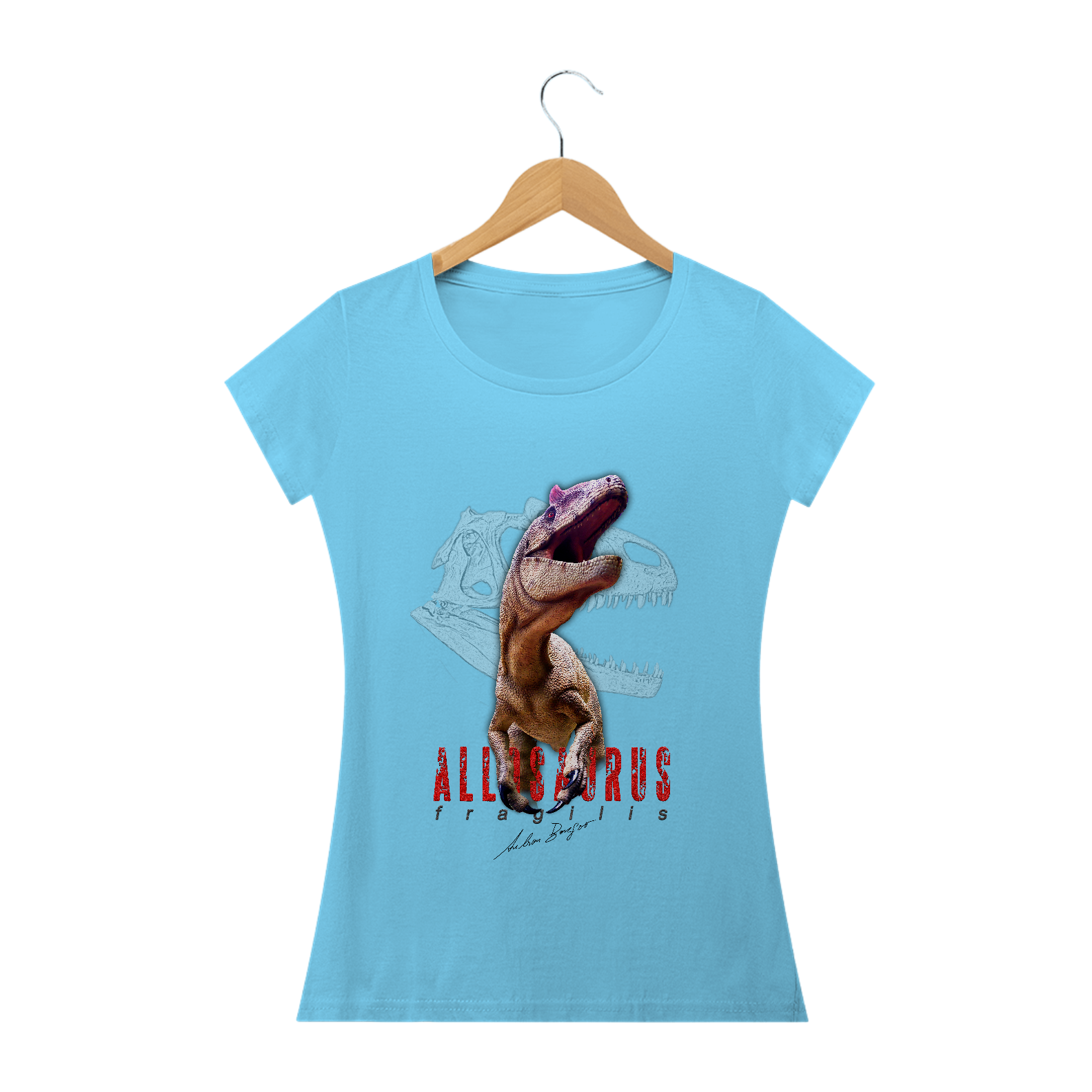 Camiseta Feminina Allosaurus