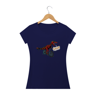Nome do produto Camiseta Feminina Staurikosaurus Ciclista