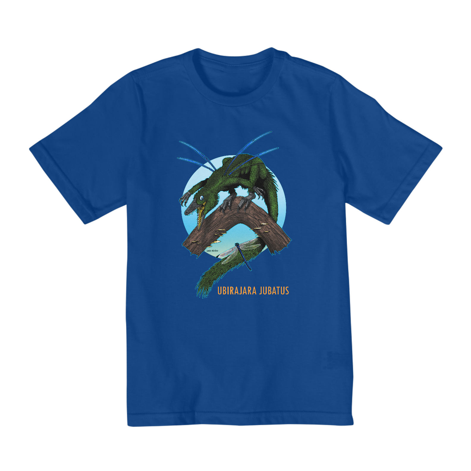 Camiseta Infantil Ubirajara jubatus