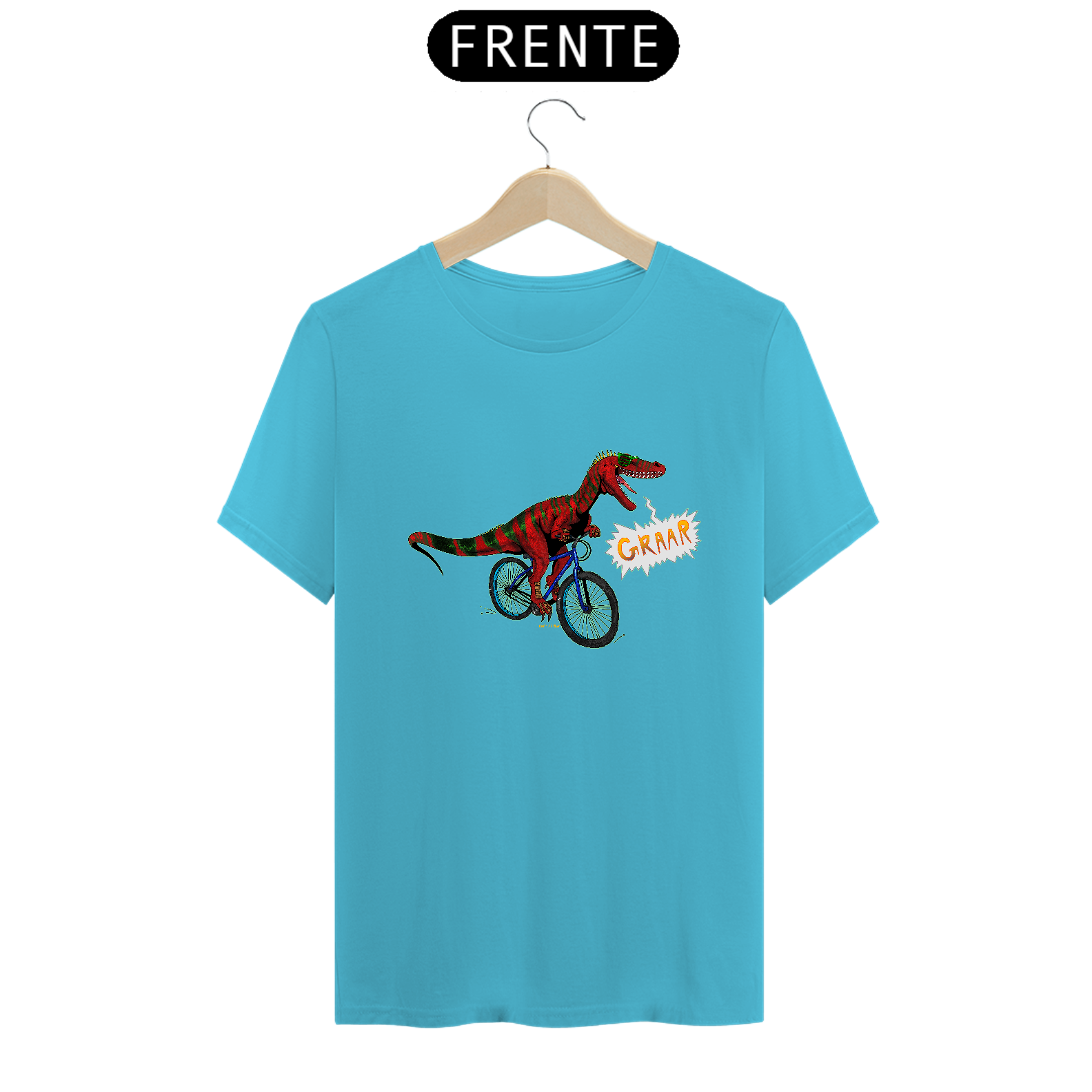 Camiseta Staurikosaurus Ciclista