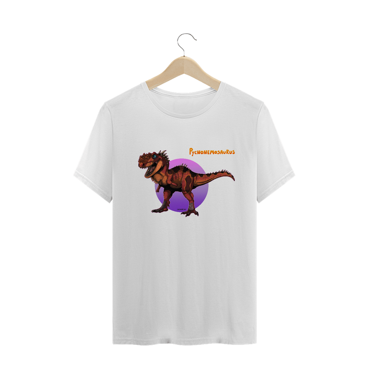 Nome do produto: Camiseta Dinossauro Pycnonemosaurus