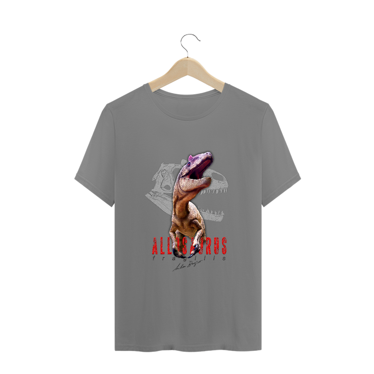 Camiseta Allosaurus Plus Size