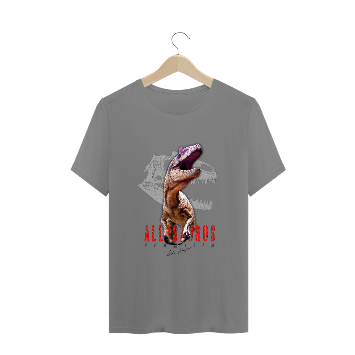 Nome do produto: Camiseta Allosaurus Plus Size
