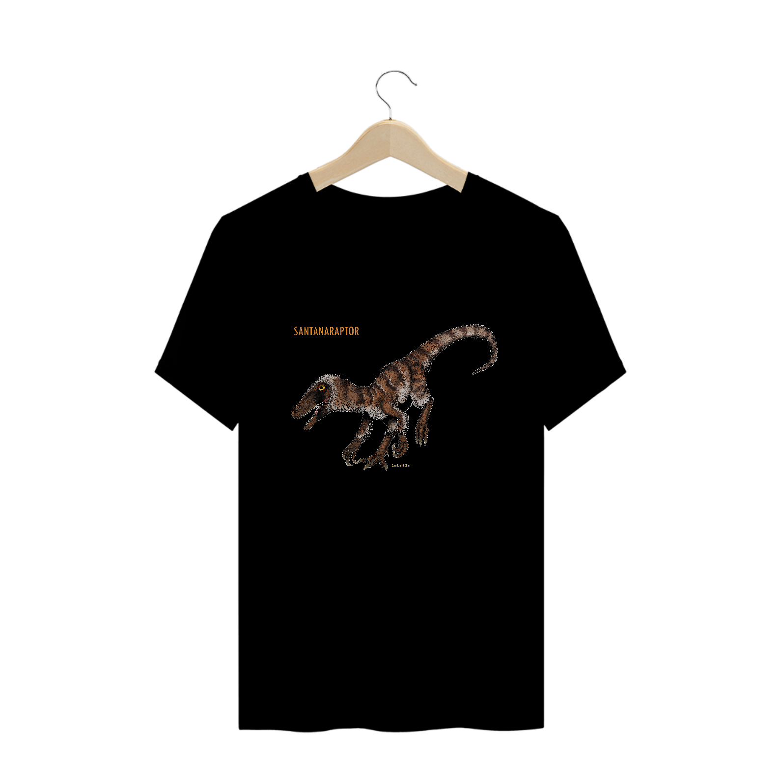 Camiseta Santanaraptor - Criando Dinossauros