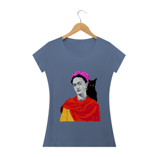 Nome do produto Frida e o gato estonada feminino