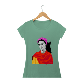 Nome do produto Frida e o gato estonada feminino