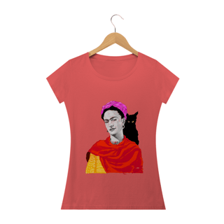 Nome do produto Frida e o gato estonada feminino