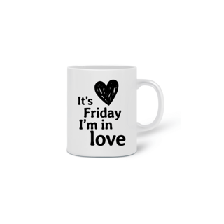 Nome do produto CANECA THE CURE FRIDAY I'M ON LOVE