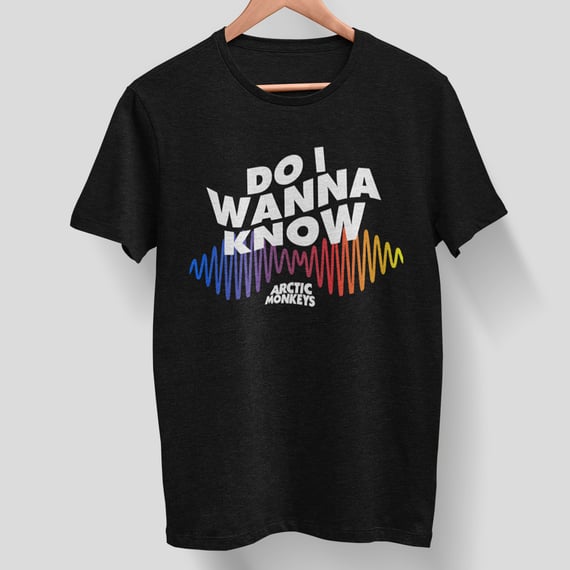 T-SHIRT ARCTIC MONKEYS DO I WANNA KNOW