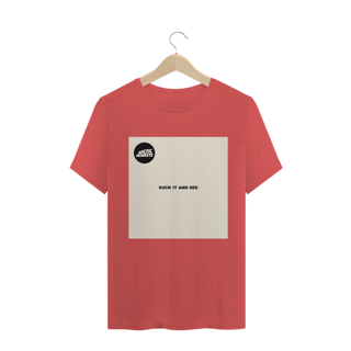 Nome do produto T-SHIRT ESTONADA - ARCTIC MONKEYS SUCK IT AND SEE