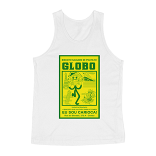 Nome do produtoBiscoito Globo / Camisa Regata Masculina Branca